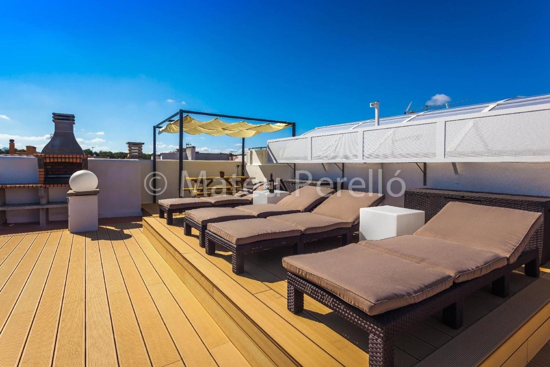 Wohnung In Son Baulo Mit Terrasse, Garten Und Grill Can Picafort  Exterior foto