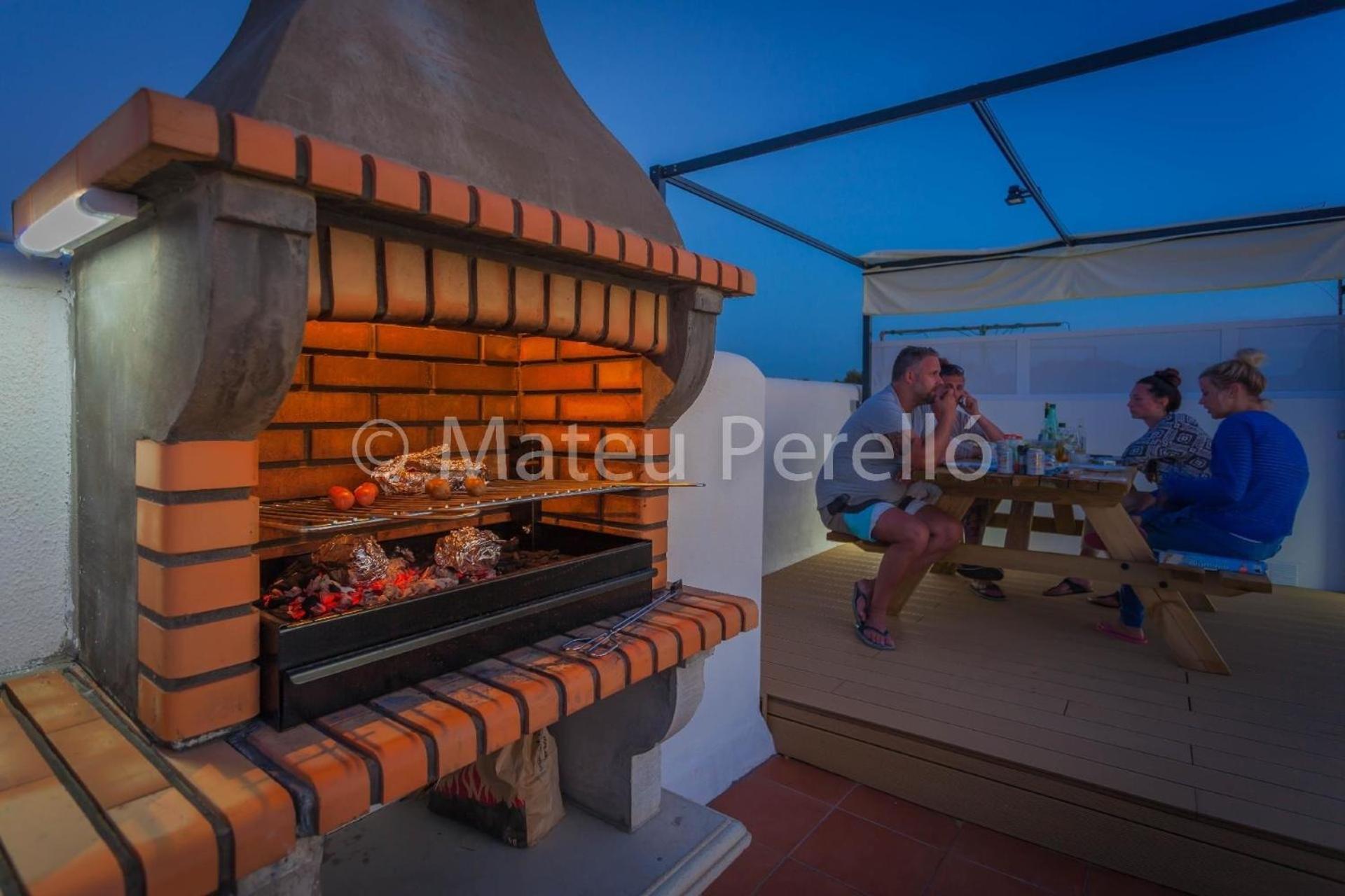 Wohnung In Son Baulo Mit Terrasse, Garten Und Grill Can Picafort  Exterior foto